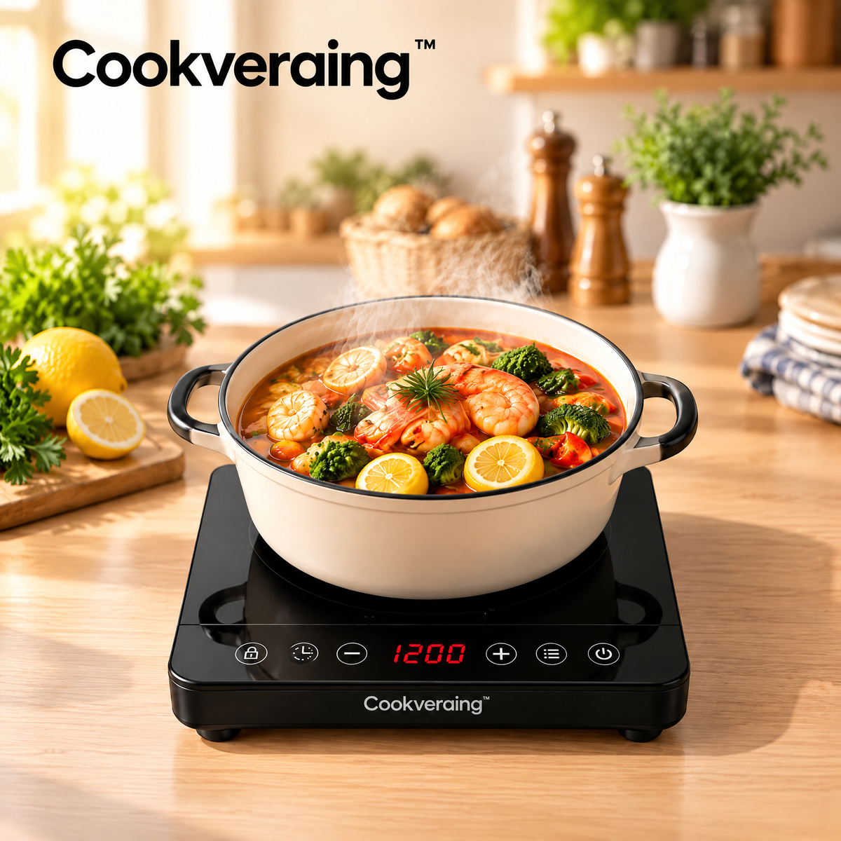 Cookveraing™ Portable Induction Cooker