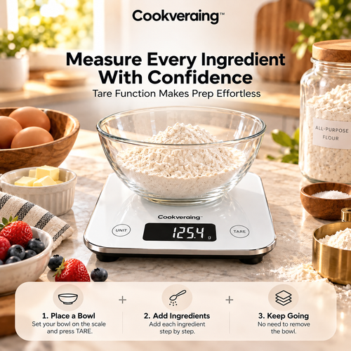 Cookveraing™ Smart Kitchen Scale