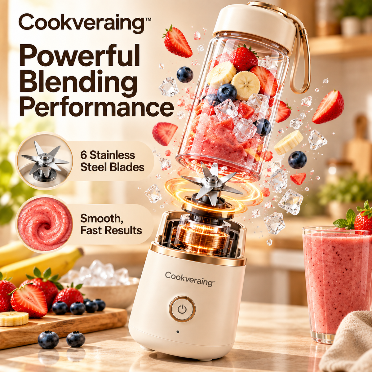 Cookveraing™ Portable Blender