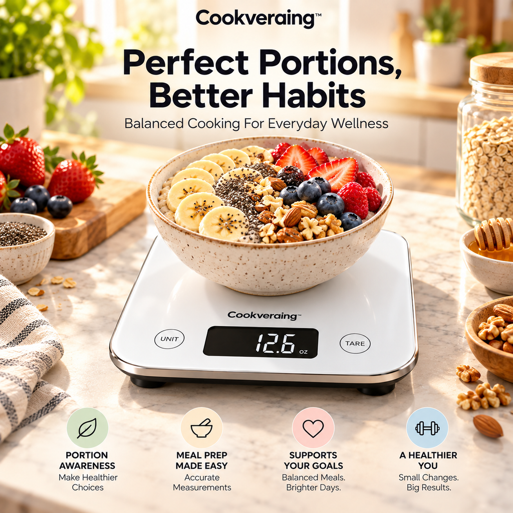 Cookveraing™ Smart Kitchen Scale