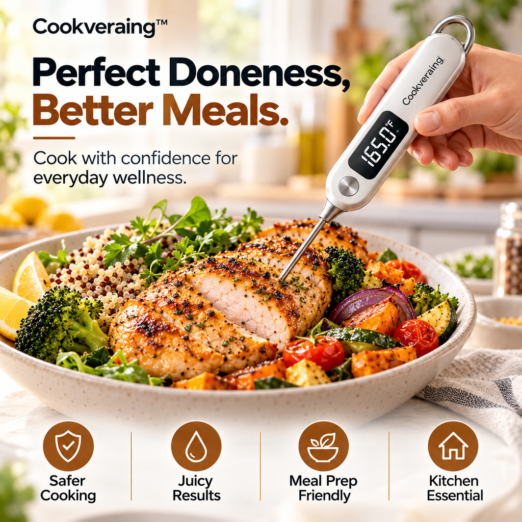 Cookveraing™ Digital Meat Thermometer