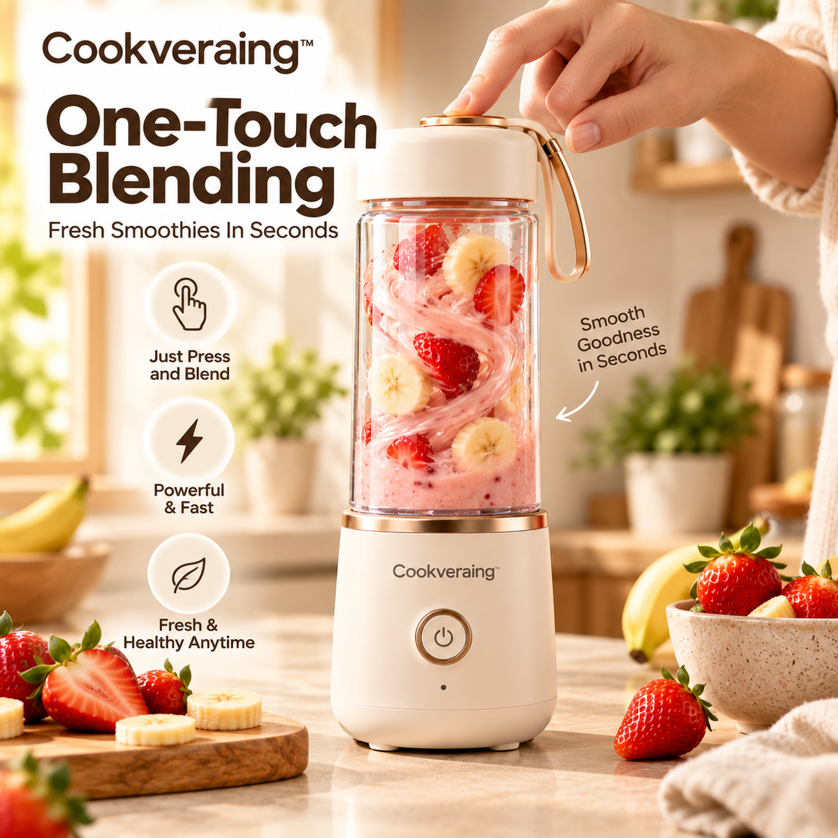Cookveraing™ Portable Blender