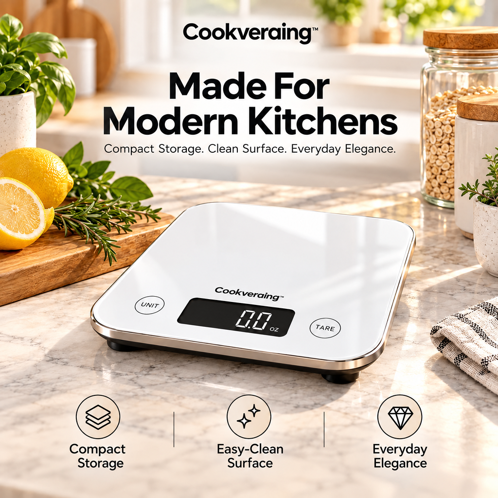 Cookveraing™ Smart Kitchen Scale