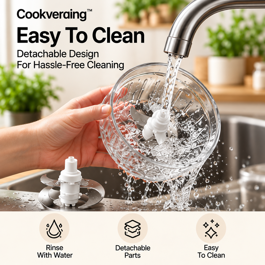 Cookveraing™ Smart Electric Food Chopper