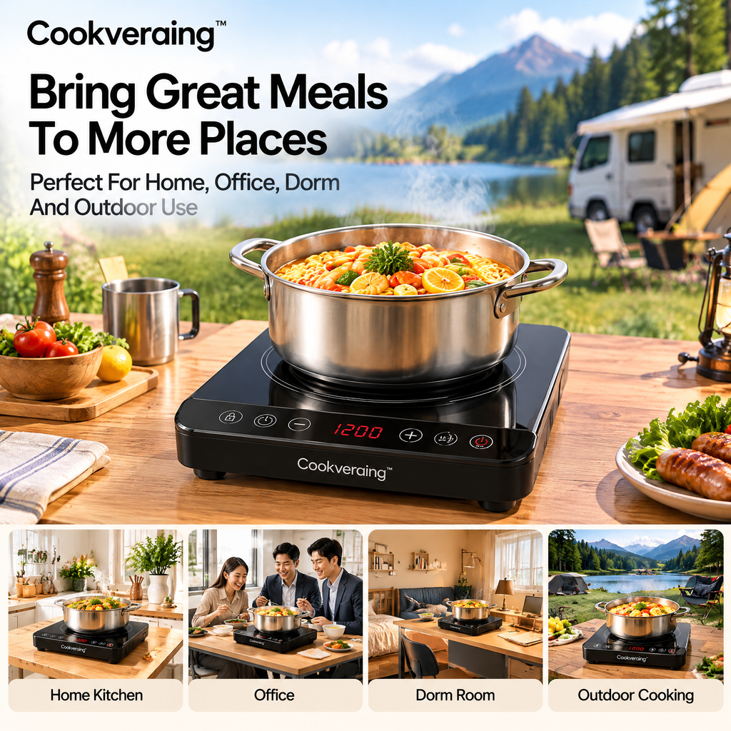 Cookveraing™ Portable Induction Cooker