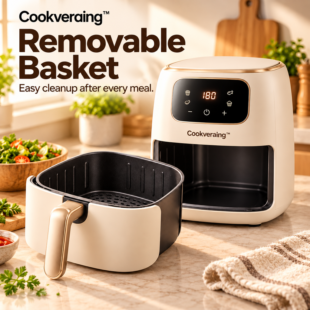 Cookveraing™ Mini Air Fryer